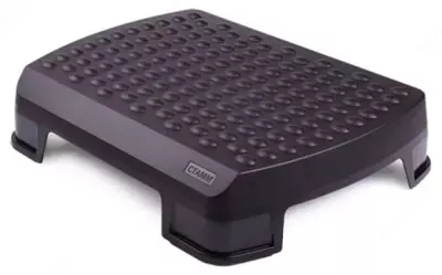 Подставка для ног "Стамм" пластиковая (Арт. - ДН01) Черная