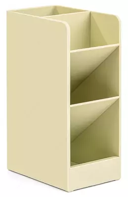 Подставка для ручек "Deli" пластиковая (Арт. - 8940-wt) Белая