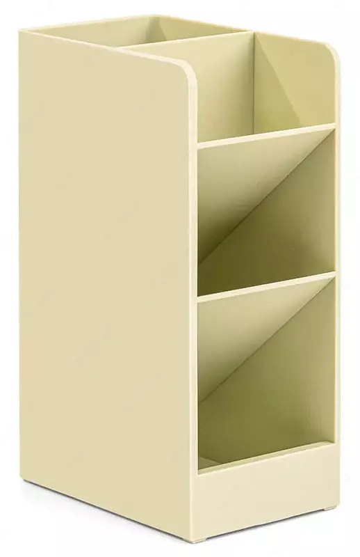 Подставка для ручек "Deli" пластиковая (Арт. - 8940-wt) Белая