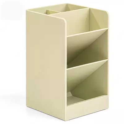 Plastik qalam ushlagichi "Deli" (Art. - 8941-vt) Oq