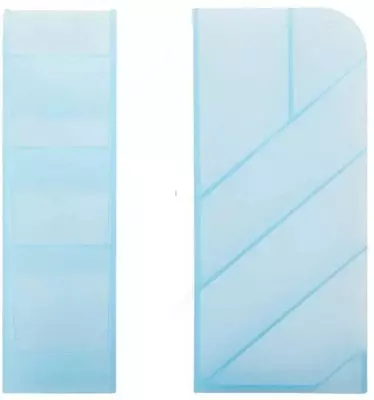 Plastik qalam ushlagichi "Deli" (Art. - 8932-bl) Moviy