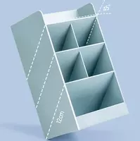 Подставка для ручек "Deli" пластиковая (Арт. - 8939-bl) Голубая