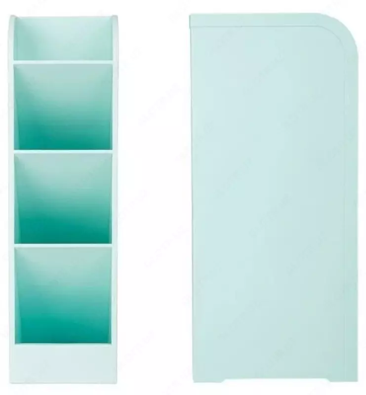 Подставка для ручек "Deli" пластиковая (Арт. - 8933-gn) Зеленая