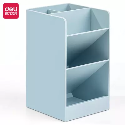 Подставка для ручек "Deli" пластиковая (Арт. - 8941-gn) Зеленая