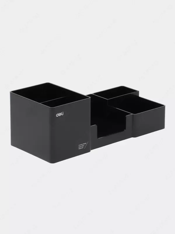 Plastik ushlagich "Deli" (Art.-00220-EZ) Qora