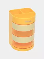 Подставка для письменных принадлежностей "Deli" пластиковая (Арт. - 904) Ассорти