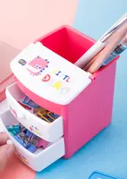 Kichik ish yuritish buyumlari uchun stend "Deli" plastmassa (Art. - 9136) Assortiment - 23 000 so'm