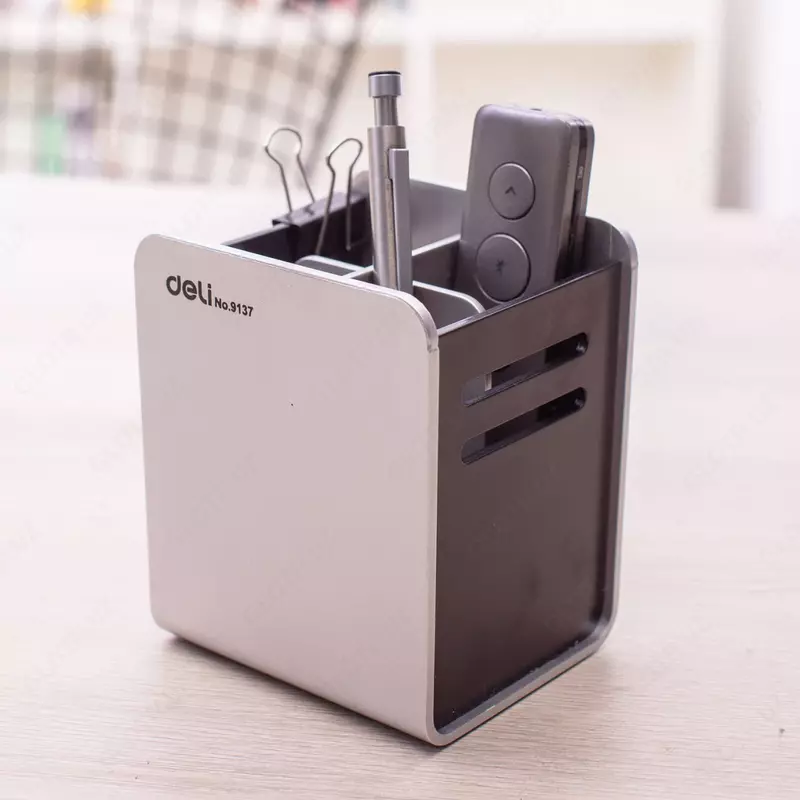 Kichik ish yuritish uchun stend "Deli" plastmassa (Art. - 9137) Assortiment