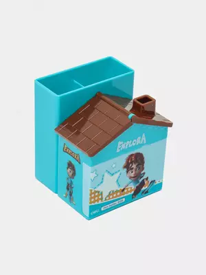 Подставка для мелких канцтоваров "Deli Explora" пластиковая (Арт. - 9138) Ассорти