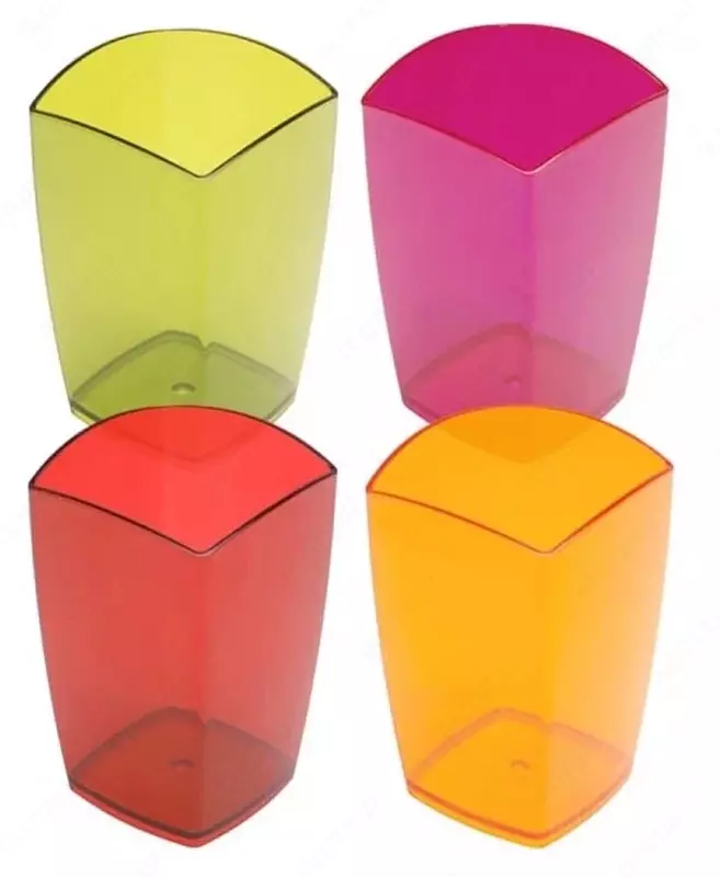 Stend - qalam va qalamlar uchun stakan Stamm Lux "Juicy Office" (Art. - CH706) Assortiment