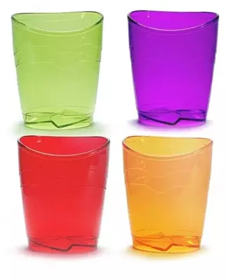 Подставка - стакан для ручек и карандашей Стамм "Офис Премиум" (Арт. - СН870) Ассорти