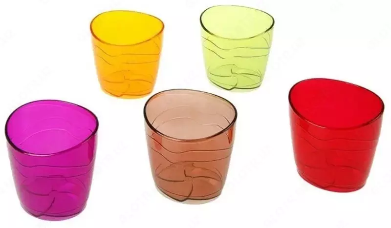 Подставка - стакан для ручек и карандашей Стамм "Офис Премиум" (Арт. - СН870) Ассорти