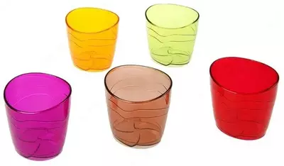 Подставка - стакан для ручек и карандашей Стамм "Офис Премиум" (Арт. - СН870) Ассорти