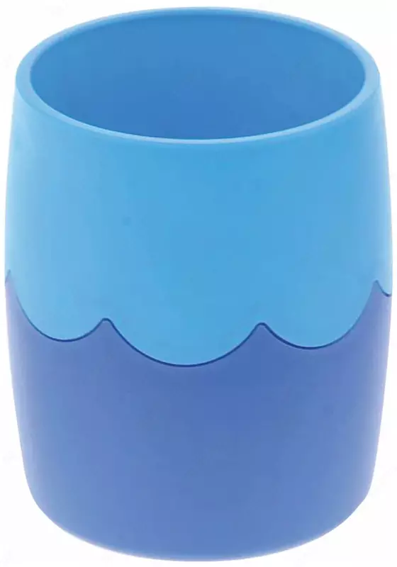 Подставка - стакан для ручек и карандашей "Стамм" (Арт. - СН505) Синий/Голубой