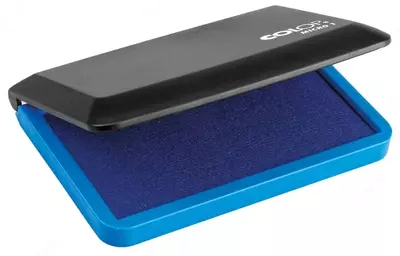 Канцелярская штемпельная подушка "Colop Micro 1" 90 х 50 мм (Арт. - 109639) Синяя