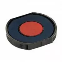 Канцелярская штемпельная подушка "Colop Е/R40/2" (Арт. - 107403) Синяя/Красная