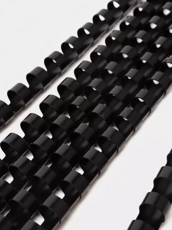 Пластиковая Пружина для переплета "Bindi" 20 мм, 100 шт (Арт. - 20-GRbk) Черная