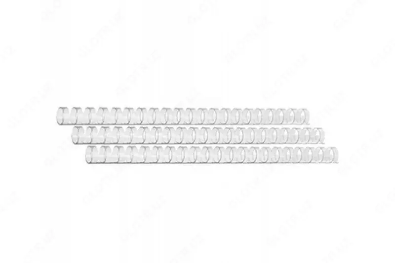 Plastik bog'lovchi kamon "Bindi" 25 mm, 50 dona (Art. - 25-GRcl) Shaffof