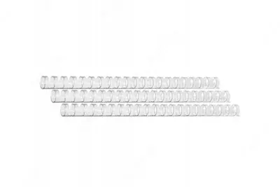 Plastik bog'lovchi kamon "Bindi" 25 mm, 50 dona (Art. - 25-GRcl) Shaffof