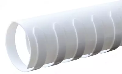 Пластиковая Пружина для переплета "Bindi" 28 мм, 50 шт (Арт. - 28-GRwt) Белая