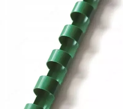 Пластиковая Пружина для переплета "Bindi" 28 мм, 50 шт (Арт. - 28-GRgn) Зеленая