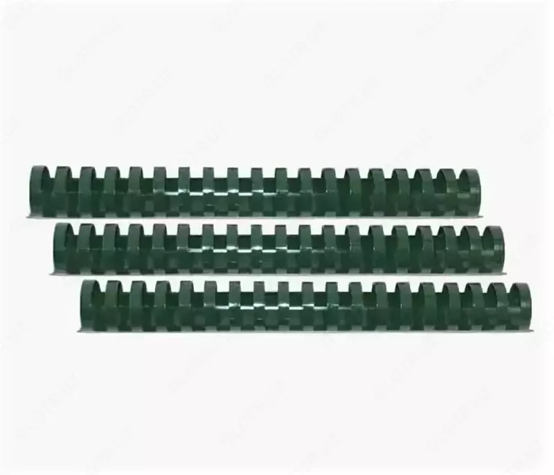 Plastik bog'lovchi kamon "Bindi" 32 mm, 50 dona (Art. - 32-GRgn) Yashil