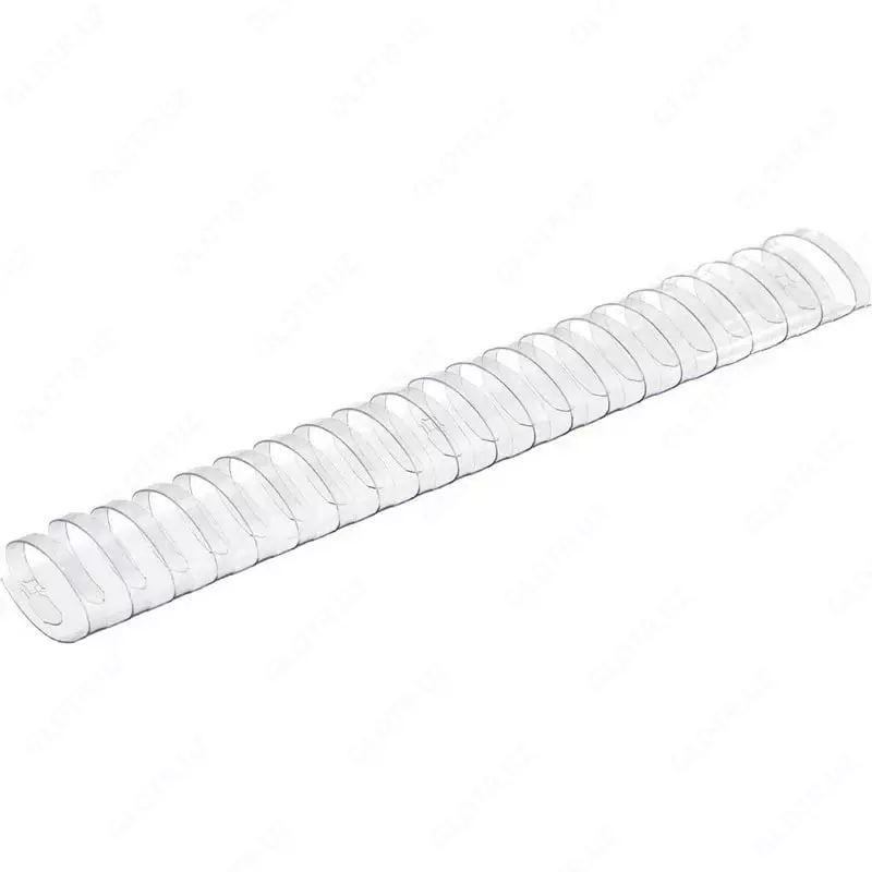 Plastik bog'lovchi kamon "Bindi" 35 mm, 50 dona (Art. - 35-GRcl) Shaffof