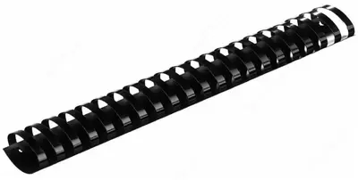 Пластиковая Пружина для переплета "Bindi" 35 мм, 50 шт (Арт. - 35-GRbk) Черная