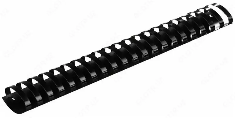 Пластиковая Пружина для переплета "Bindi" 35 мм, 50 шт (Арт. - 35-GRbk) Черная