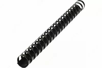 Пластиковая Пружина для переплета "Bindi" 45 мм, 50 шт (Арт. - 45-GRbk) Черная