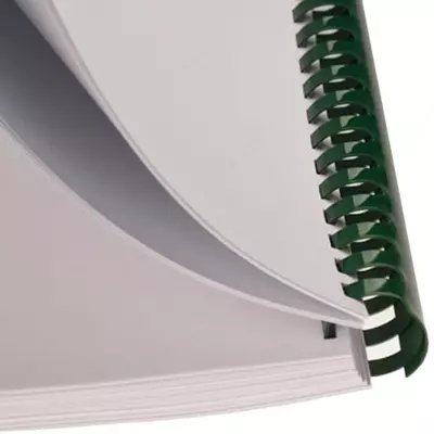 Пластиковая Пружина для переплета "Bindi" 51 мм, 50 шт (Арт. - 51-GRgn) Зеленая