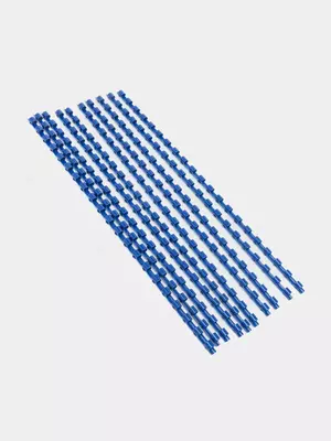 Plastik bog'lovchi kamon "Bindi" 6 mm, 100 dona (Art. - 6-GRbl) Moviy