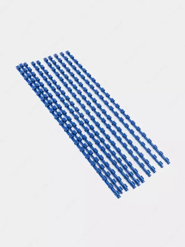 Plastik bog'lovchi kamon "Bindi" 6 mm, 100 dona (Art. - 6-GRbl) Moviy