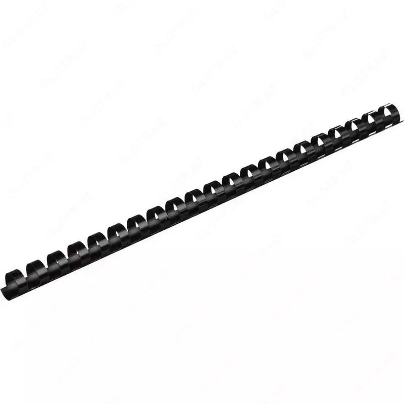 Пластиковая Пружина для переплета "Bindi" 6 мм, 100 шт (Арт. - 6-GRbk) Черная