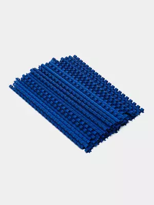 Plastik bog'lovchi kamon "Bindi" 8 mm, 100 dona (Art. - 8-GRbl) Moviy