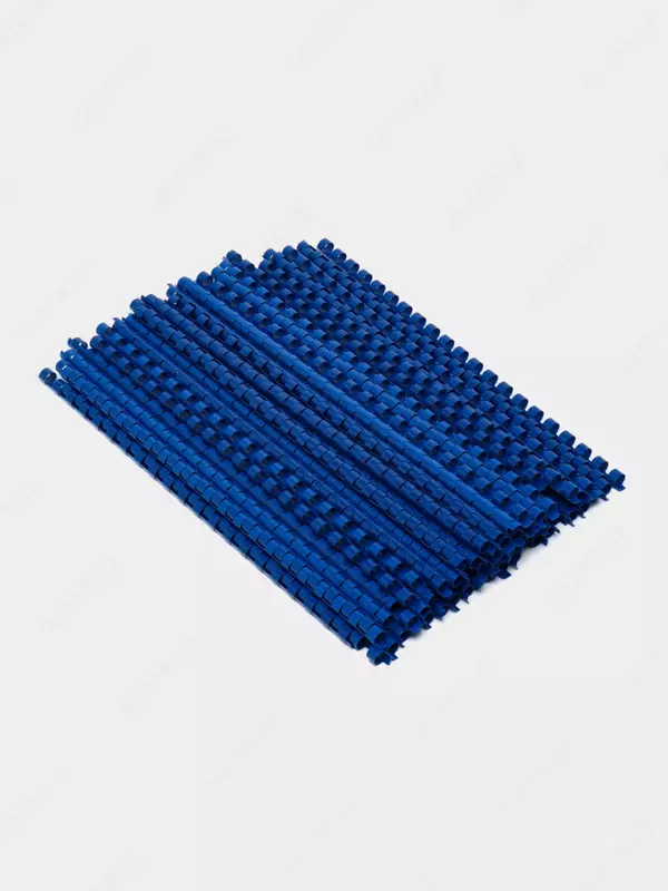 Plastik bog'lovchi kamon "Bindi" 8 mm, 100 dona (Art. - 8-GRbl) Moviy