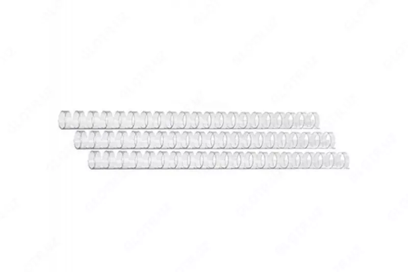 Plastik bog'lovchi kamon "Bindi" 8 mm, 100 dona (Art. - 8-GRcl) Shaffof