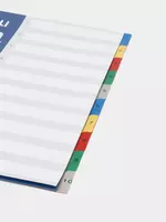 Plastik rang ajratgich "Deli" 1-10 kol. (Ref. - 5724A) Turli xil