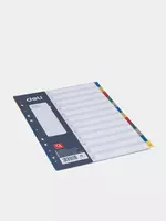 12 700 so'm Plastik rang ajratgich "Deli" 1-12 kol. (- 5725-modda) Turli xil