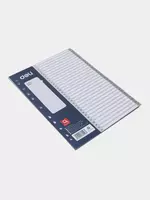 Plastik ajratgich "Deli" 31 varaq (Kod - 38158) Kulrang - 27 000 so'm