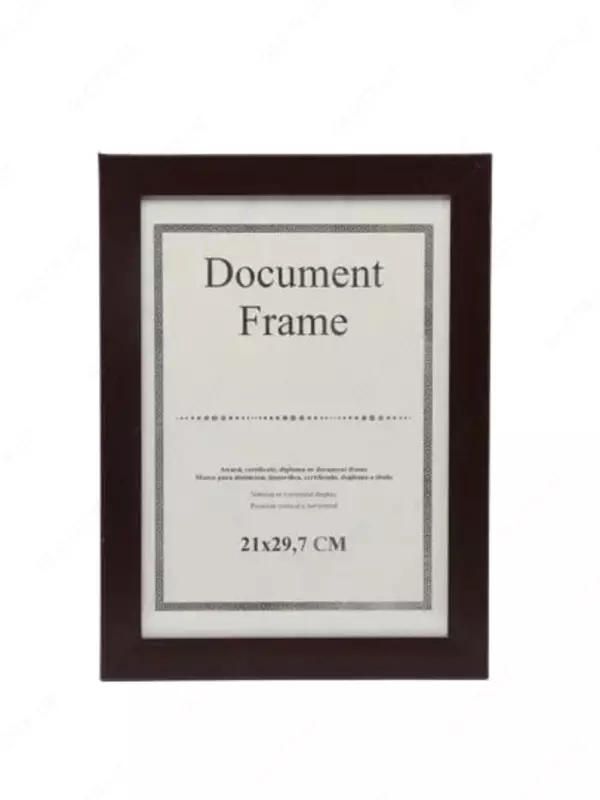 Пластиковая Фоторамка А4, S-серии (р-р 21 х 29.7 см) Арт. - 068S-A4