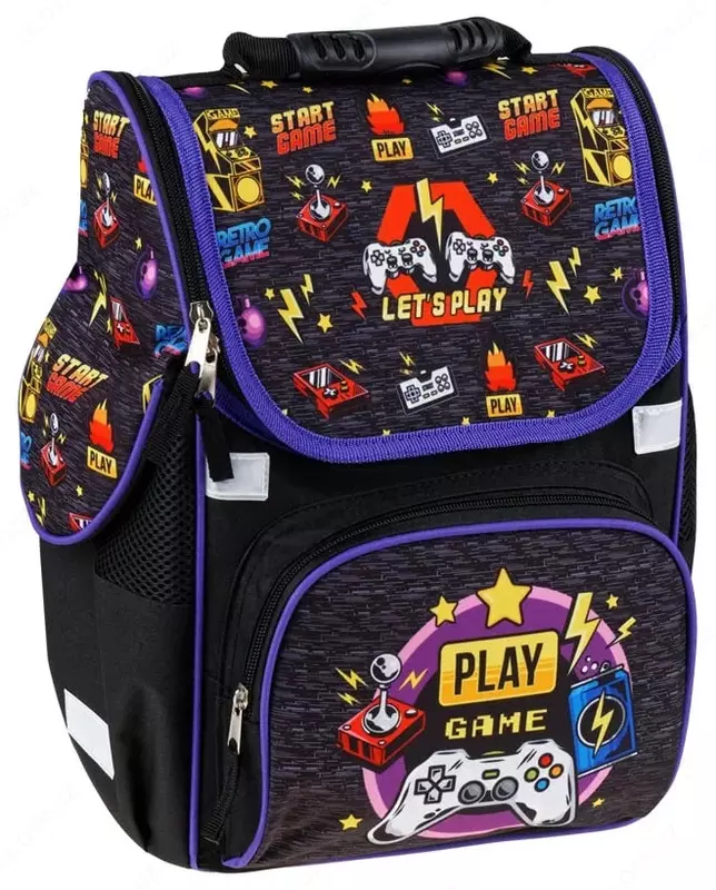 Школьный Ранец ArtSpace Junior "Play Game" 37 х 28 х 21см (Арт. - Uni_17710) Ассорти