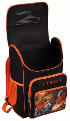 Школьный Ранец ArtSpace Happy School "Cosmic" 39 х 28 х 18 см (Арт. - Uni_17728) Ассорти