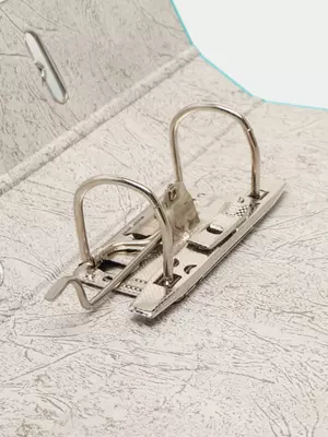 Папка - регистратор "Alta" арочный механизм, А4, 50 мм (Арт.- 50-turq) Бирюзовая