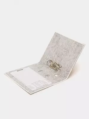 Папка - регистратор "Alta" арочный механизм, А4, 50 мм (Арт.- 50-wt) Белая