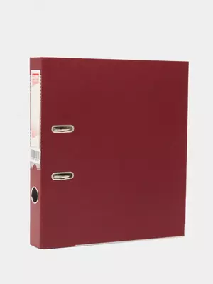 Papka - ro'yxatga oluvchi "Alta" arch mexanizmi, A4, 50 mm (Art.- 50-bordo) Burgundiya