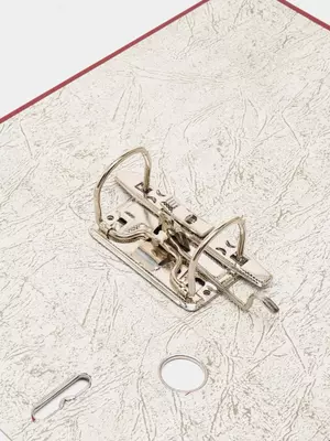 Papka - ro'yxatga oluvchi "Alta" arch mexanizmi, A4, 50 mm (Art.- 50-bordo) Burgundiya