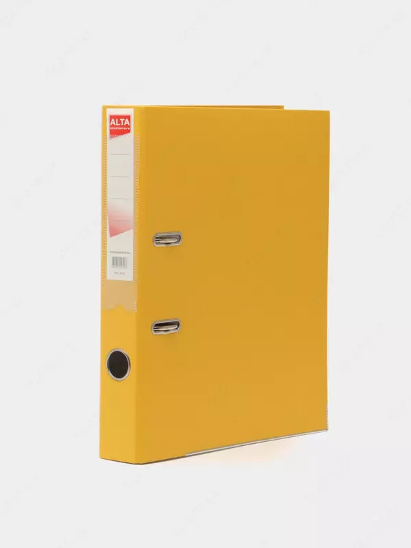 Папка - регистратор "Alta" арочный механизм, А4, 50 мм (Арт.- 50-yl) Желтая