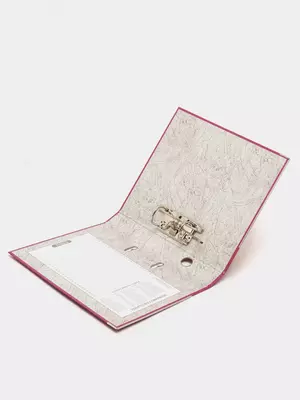 Папка - регистратор "Alta" арочный механизм, А4, 50 мм (Арт.- 50-rd) Красная