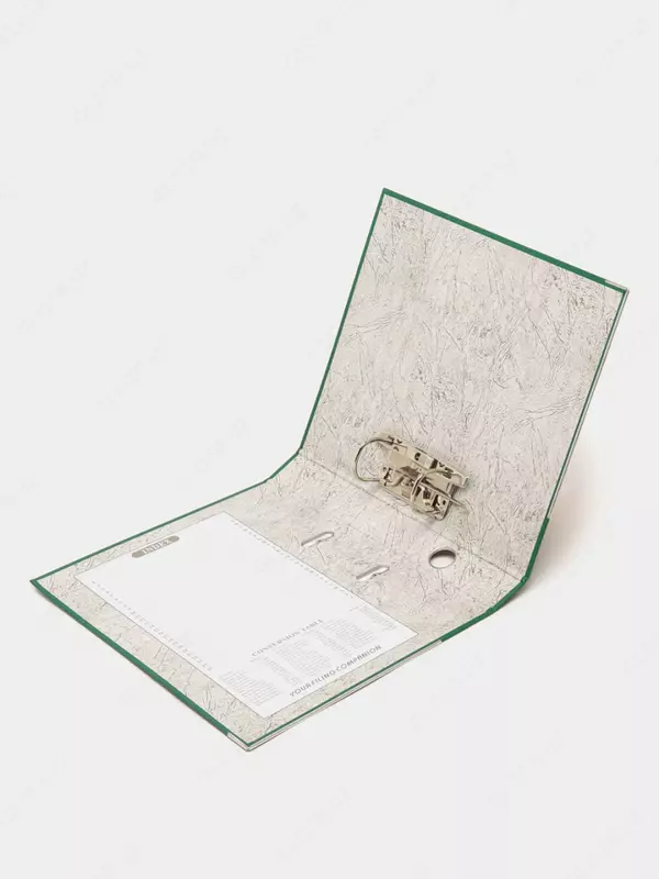 Papka - ro'yxatga oluvchi "Alta" arch mexanizmi, A4, 50 mm (m.- 50-lgn) Ochiq/yashil